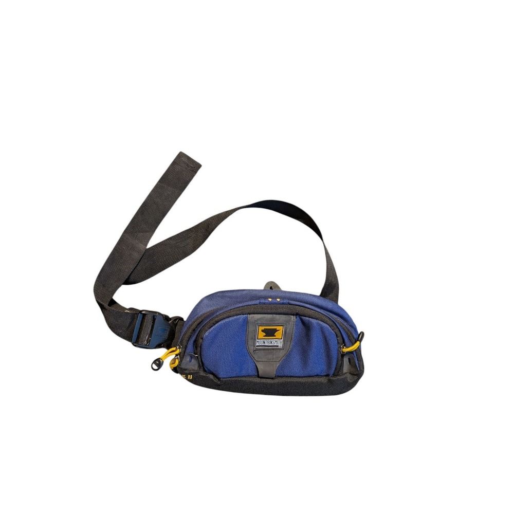 MOUNTAINSMITH VIBE II BELT BAG ADJUSTABLE WAIST LUMBAR FANNY PACK Blue